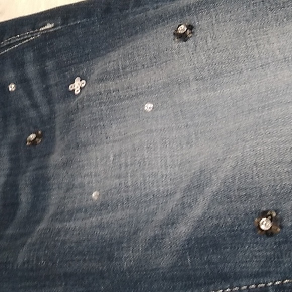 RARE! NWT Miss Me Signature Skinny Sequined Decorated Jeans Sz.31/30 - Picture 10 of 16